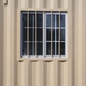 36″ x 36″ Sliding Window With Security Bars