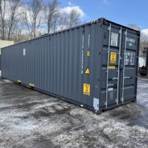 40′ x 8′ x 9.5′ Tall –New *High Cube*Shipping/Storage Container – Wind and Watertight – GRAY
