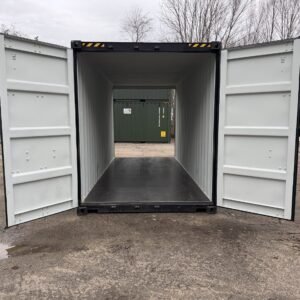 20′ x 8′ x 9.5′ Tall– New **HIGH CUBE DOUBLE DOOR** Shipping/Storage Container – Wind and Watertight – BLACK